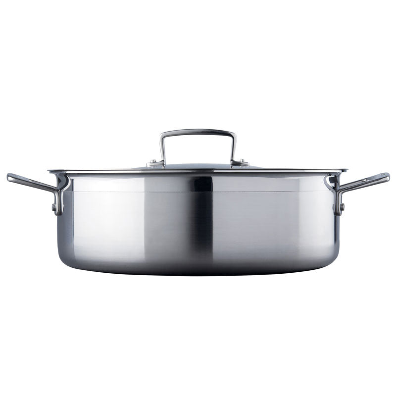 Le Creuset 3-ply Stainless Steel Sauteuse 28cm (2383009022010)