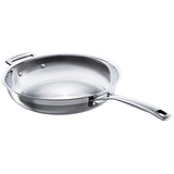 Le Creuset 3-ply Stainless Steel Uncoated Frying Pan - Art of Living Cookshop (4320596262970)