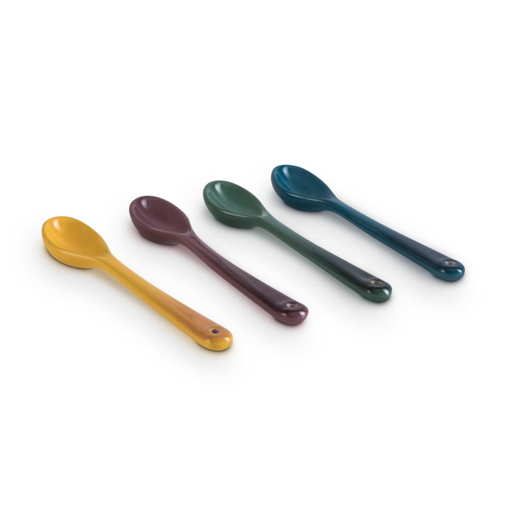 Le Creuset Botanique 14cm Spoons Assorted Colours - Box of 4 - Art of Living Cookshop (4654841266234)