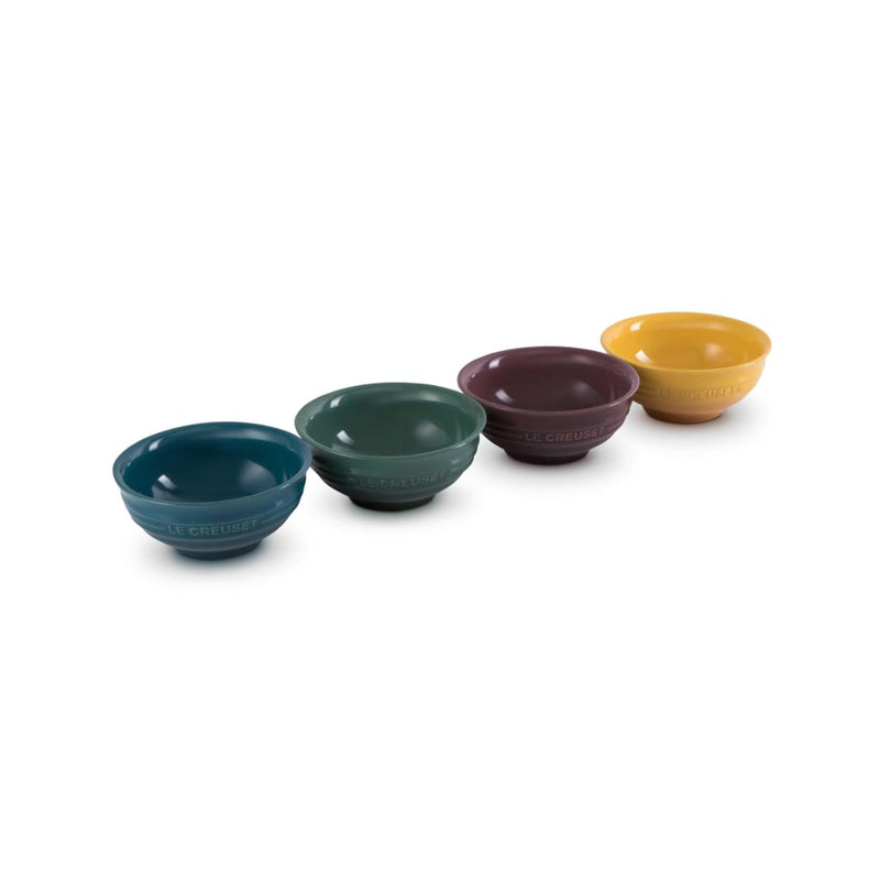 Le Creuset Botanique Mini Bowls 180ml Assorted Colours - Box of 4 - Art of Living Cookshop (4654841135162)