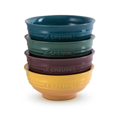 Le Creuset Botanique Mini Bowls 180ml Assorted Colours - Box of 4 - Art of Living Cookshop (4654841135162)