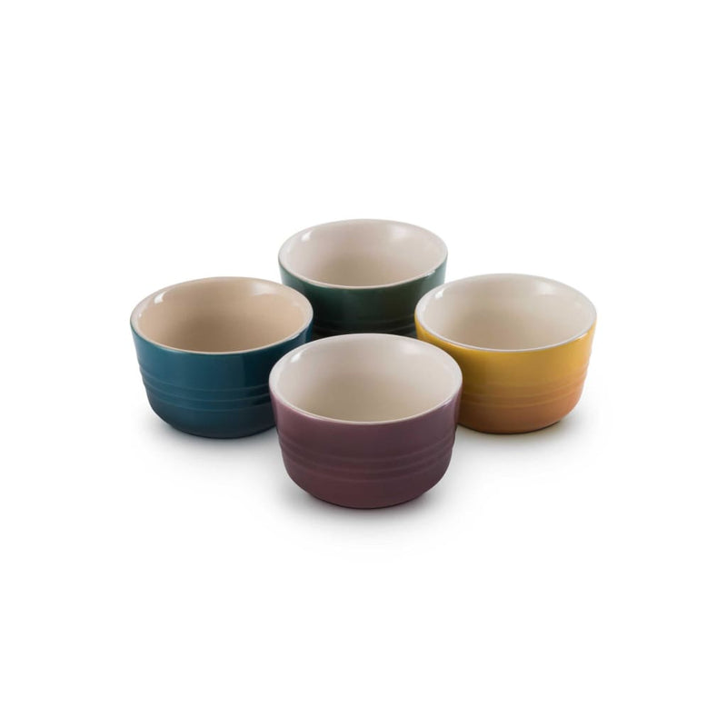 Le Creuset Botanique Mini Ramekins 100ml Assorted Colours - Box of 4 - Art of Living Cookshop (4654841069626)