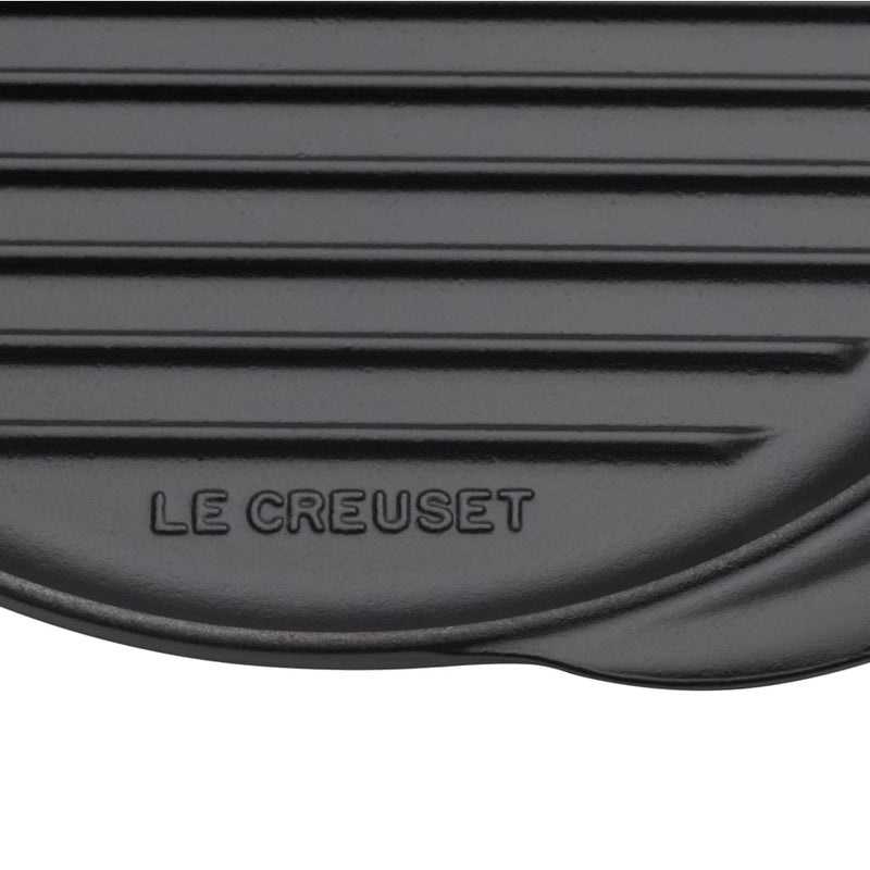 Le Creuset Classic Cast Iron Round Grill 25cm Satin Black - Art of Living Cookshop (2383052210234)