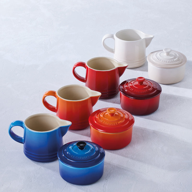 Le Creuset Milk & Sugar Set Cerise (7005449486394)