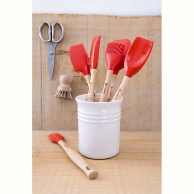 Le Creuset Professional Silicone Basting Brush Cerise - Art of Living Cookshop (2506524229690)