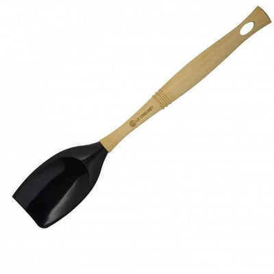 Le Creuset Professional Silicone Spoon Spatula Black - Art of Living Cookshop (2506518069306)