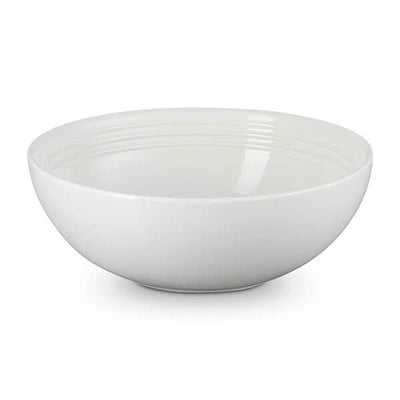 Le Creuset Serving Bowl Medium  24cm White - Art of Living Cookshop (4654841528378)