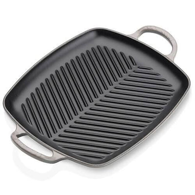 Le Creuset Signature Cast Iron Rectangular Grill 30cm Flint - Art of Living Cookshop (4598435610682)