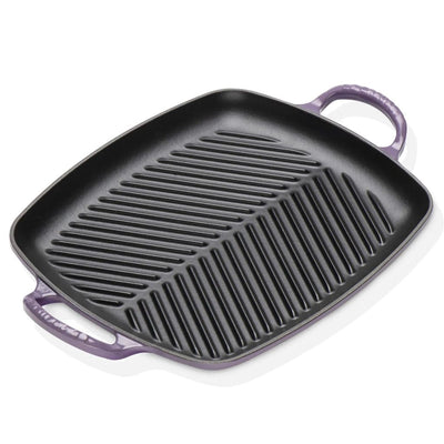 Le Creuset Signature Cast Iron Rectangular Grill 30cm Ultra Violet - Art of Living Cookshop (2383025700922)