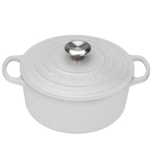 Le Creuset Signature Cast Iron Round Casserole Cotton - Art of Living Cookshop (2457468076090) (2396695822394)