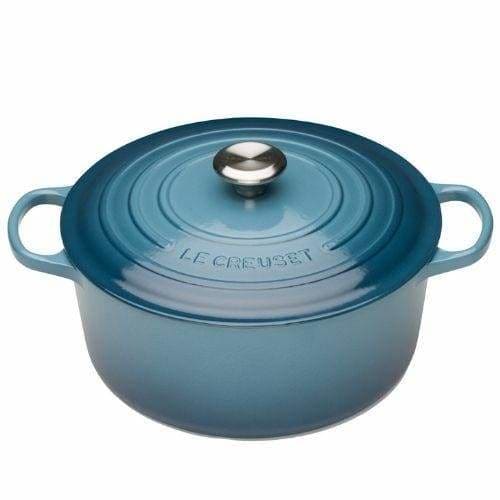 Le Creuset Signature Cast Iron Round Casserole Marine - Art of Living Cookshop (2457435766842) (2396695822394)