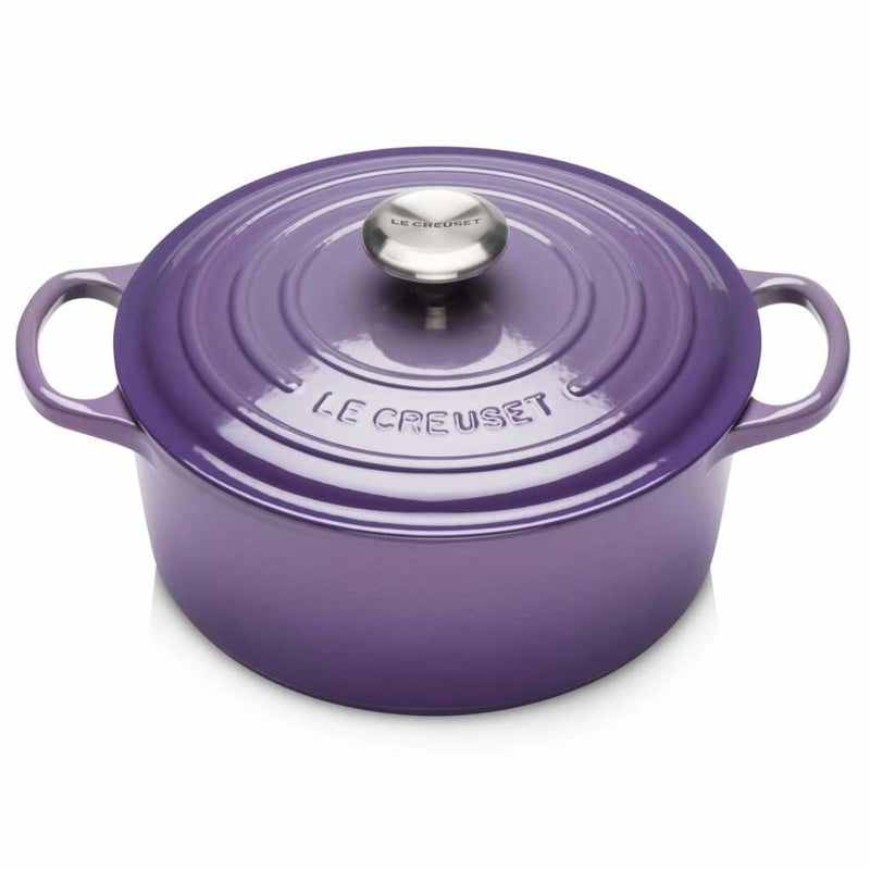 Le Creuset Signature Cast Iron Round Casserole Ultra Violet - Art of Living Cookshop (2457425870906) (2396695822394)