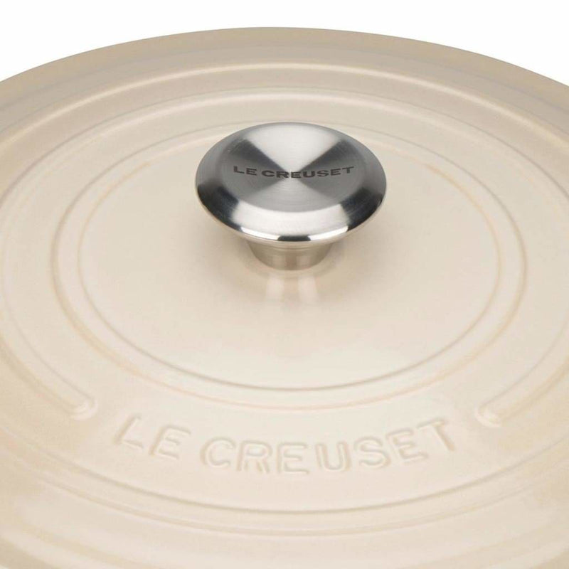 Le Creuset Signature Cast Iron Round Casserole Almond - Art of Living Cookshop (2457455984698)