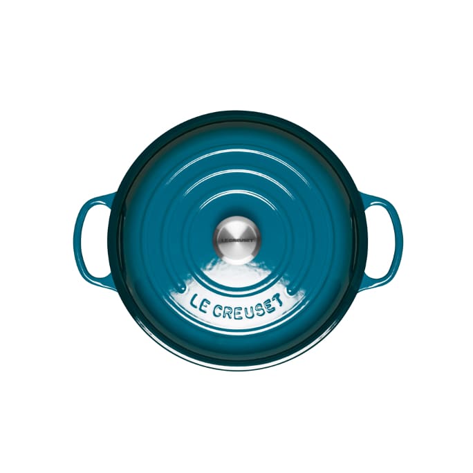 Le Creuset Signature Cast Iron Shallow Casserole Deep Teal - Art of Living Cookshop (4526181613626) (2458365657146)