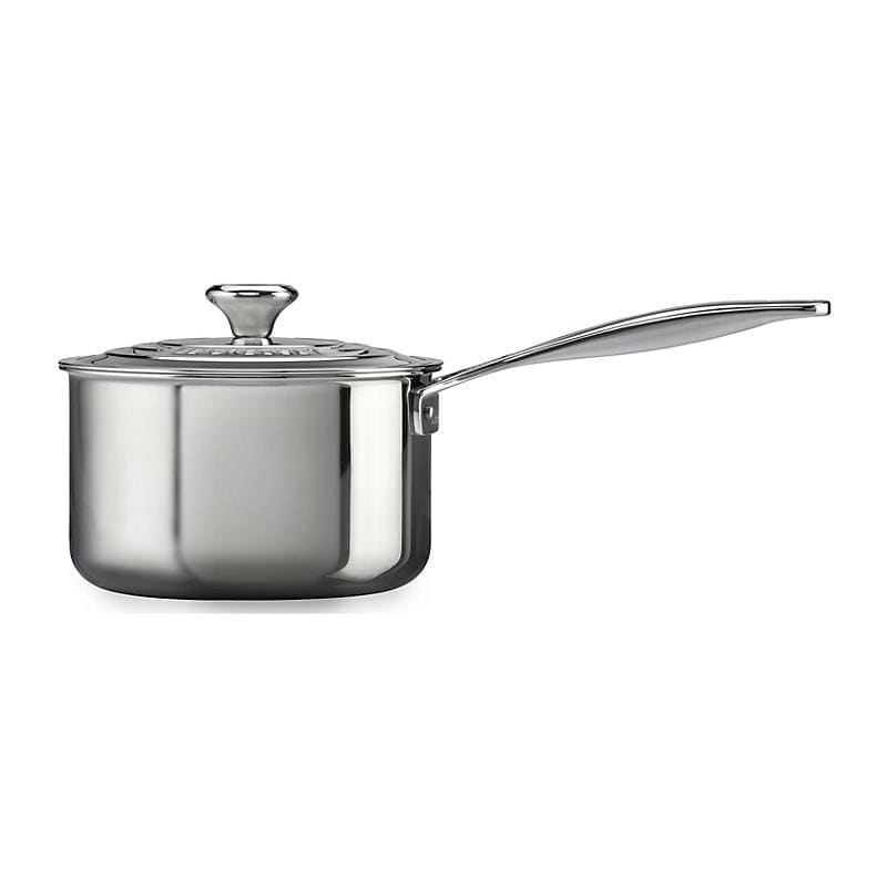 Le Creuset Signature Stainless Steel Saucepan with Lid - Art of Living Cookshop (2462022664250)
