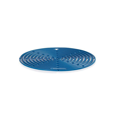 Le Creuset Silicone Round Cool Tool Marseille Blue - Art of Living Cookshop (6591339987002)