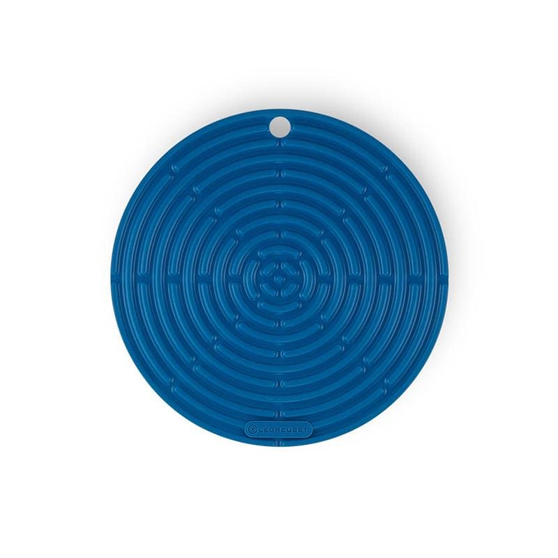 Le Creuset Silicone Round Cool Tool Marseille Blue - Art of Living Cookshop (6591339987002)