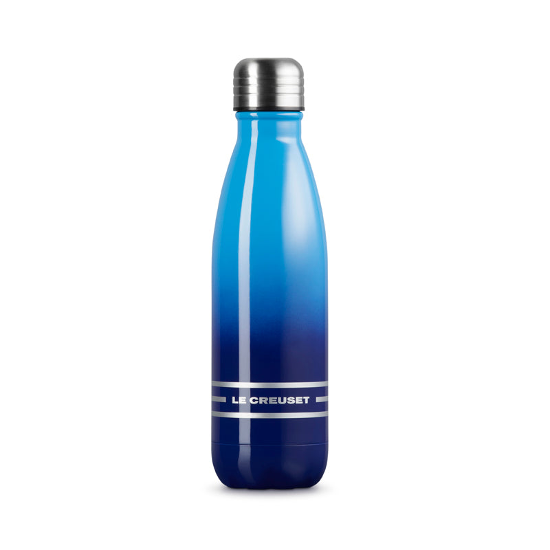 Le Creuset Stainless Steel Hydration Bottle 500ml Azure (7005448470586) (6632224260154)