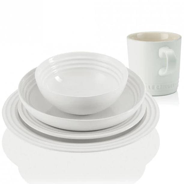 Le Creuset Stoneware Back to Uni Set White - Art of Living Cookshop (2506559848506)