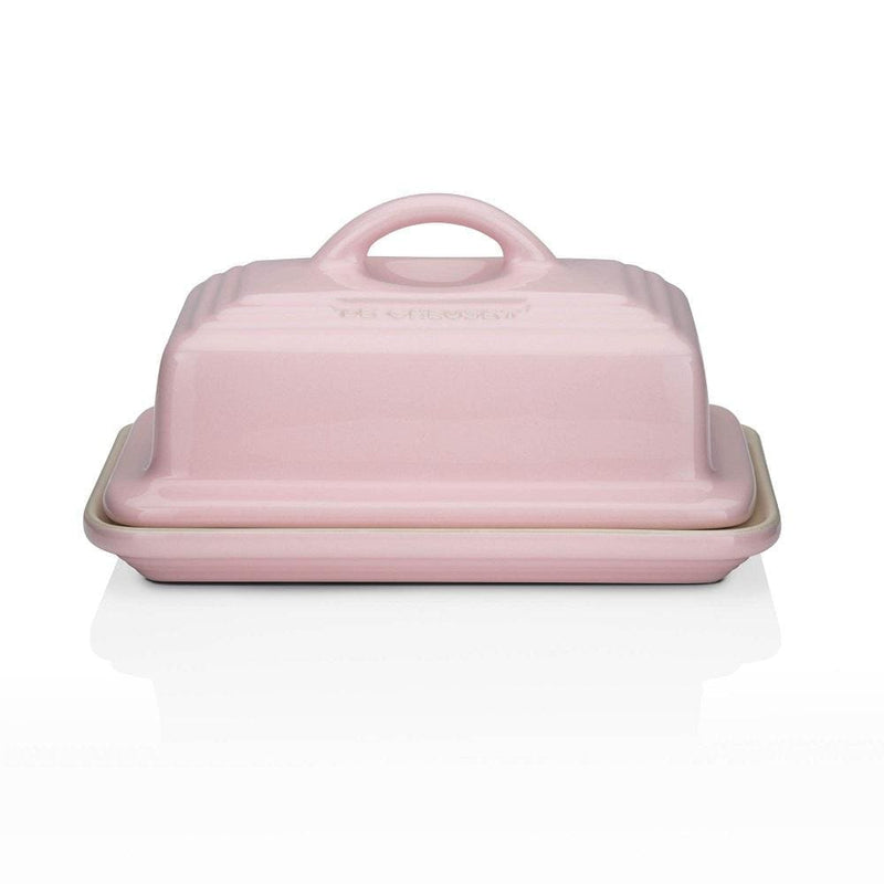 Le Creuset Stoneware Butter Dish Chiffon Pink - Art of Living Cookshop (2382835974202)