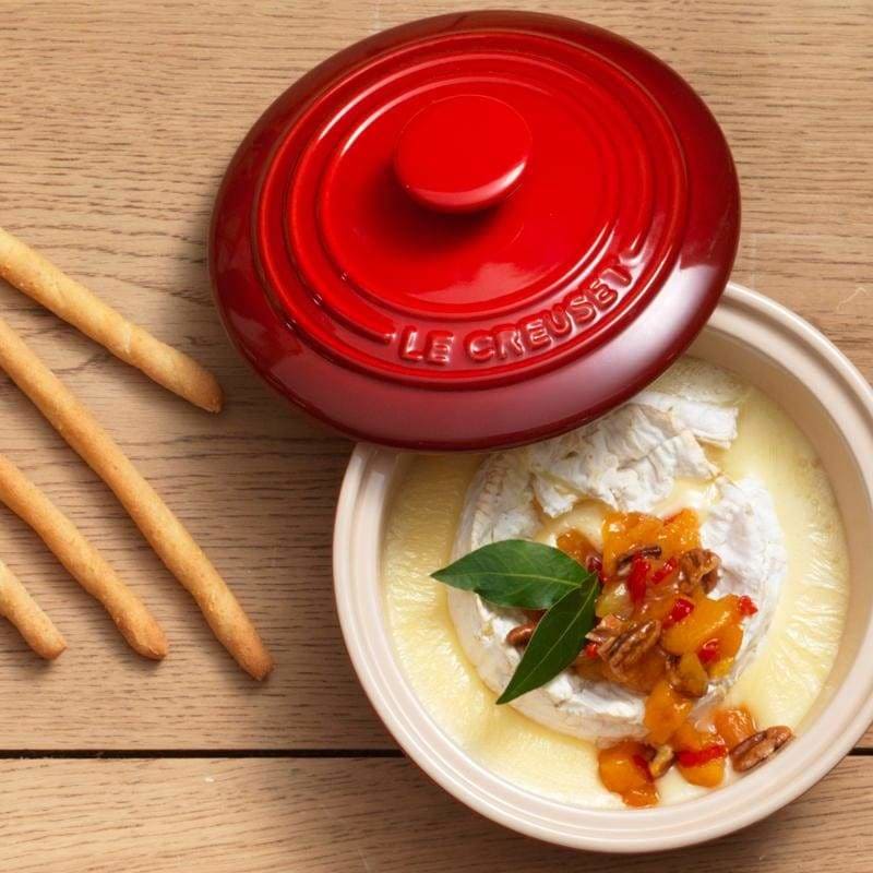 Le Creuset Stoneware Camembert Baker Cerise – Art of Living Cookshop