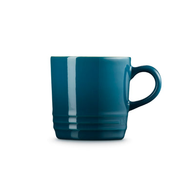 Le Creuset Stoneware Cappuccino Mug 200ml Deep Teal (7005449748538)