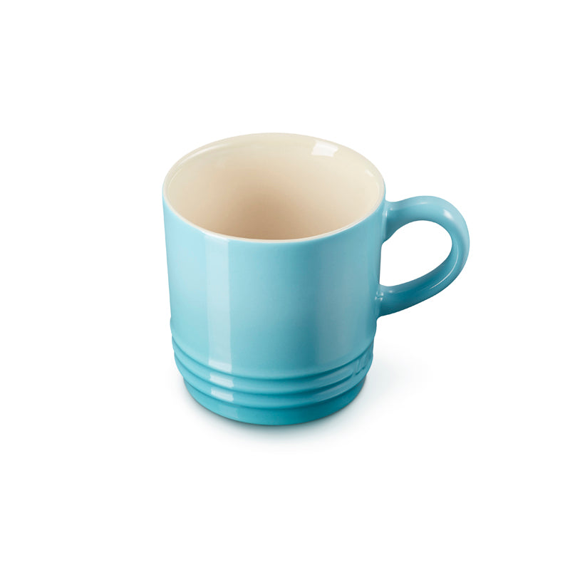 Le Creuset Stoneware Cappuccino Mug 200ml Teal (7005449781306)