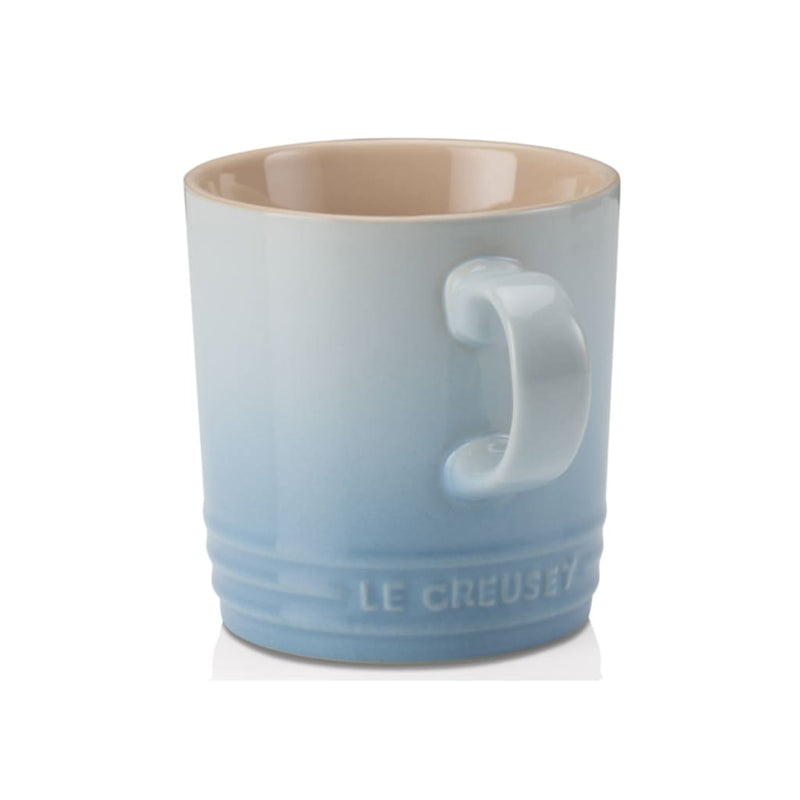 Le Creuset Stoneware Cappuccino Mug Coastal Blue 200ml - Art of Living Cookshop (4637080944698)