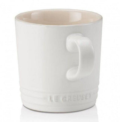 Le Creuset Stoneware Cappuccino Mug Cotton 200ml - Art of Living Cookshop (4637082943546)
