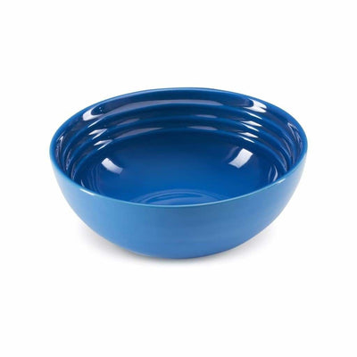 Le Creuset Stoneware Cereal Bowl 16cm Marseille Blue - Art of Living Cookshop (2383022063674)