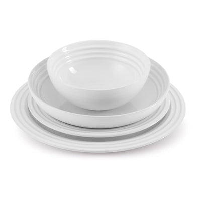 Le Creuset Stoneware Cereal Bowl 16cm White - Art of Living Cookshop (2383024029754)