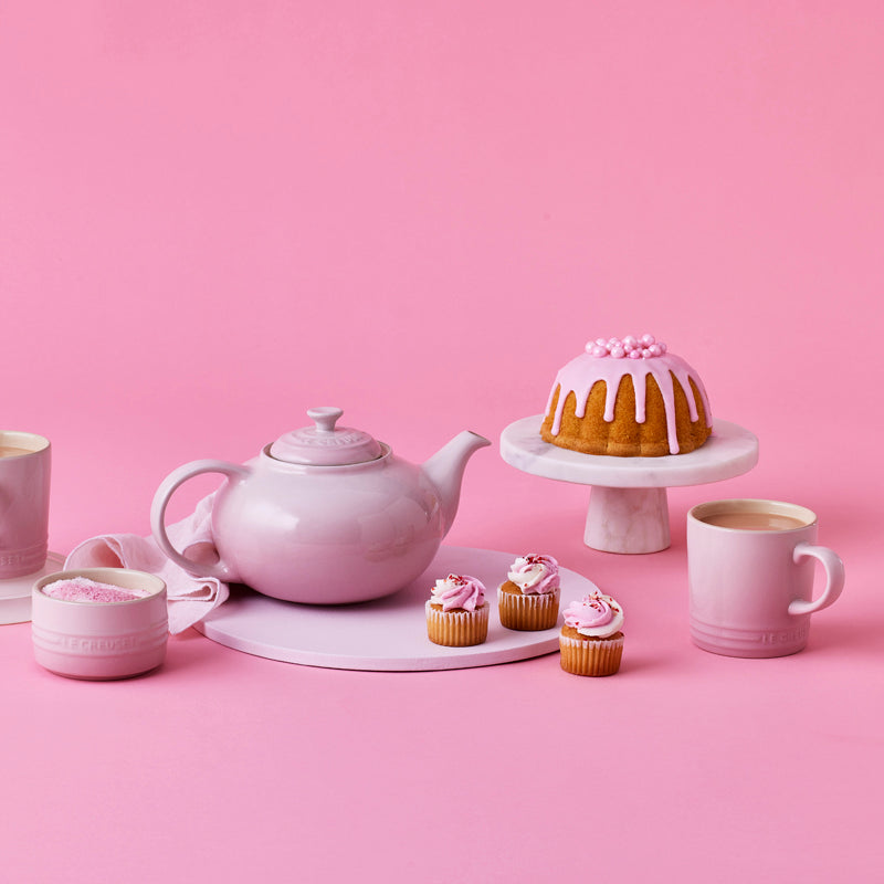Le Creuset Stoneware Classic Teapot 1.3L Shell Pink (7005448798266)