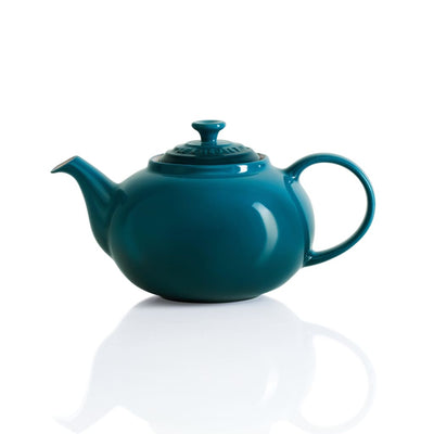 Le Creuset Stoneware Classic Teapot Deep Teal - Art of Living Cookshop (4526181711930)