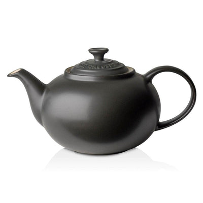 Le Creuset Stoneware Classic Teapot Satin Black - Art of Living Cookshop (2382842560570)