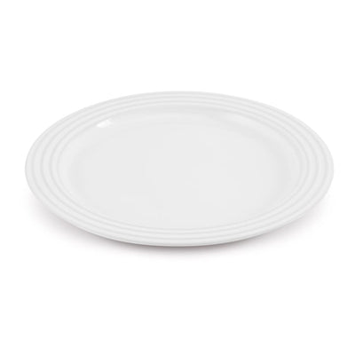 Le Creuset Stoneware Dinner Plate 27cm White - Art of Living Cookshop (2383015870522)