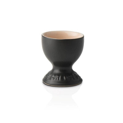 Le Creuset Stoneware Egg Cup Satin Black - Art of Living Cookshop (2382843969594)
