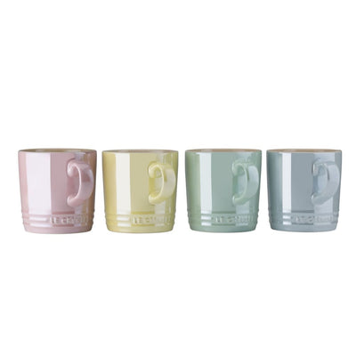 Le Creuset Stoneware Glacé Set of 4 Mugs - Art of Living Cookshop (2485624340538)