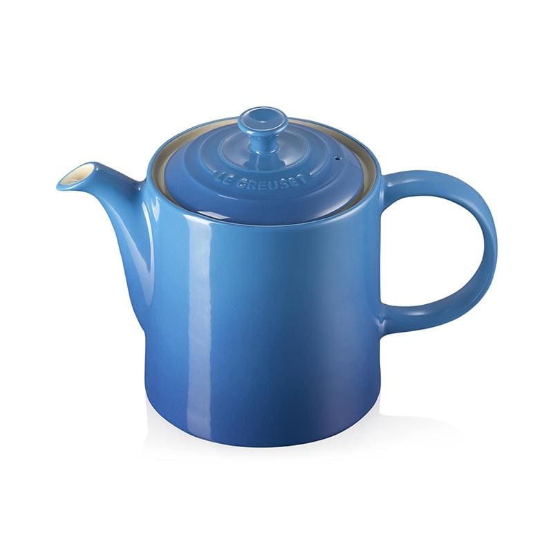 Le Creuset Stoneware Grand Teapot 1.3L Marseille Blue - Art of Living Cookshop (6591338512442)