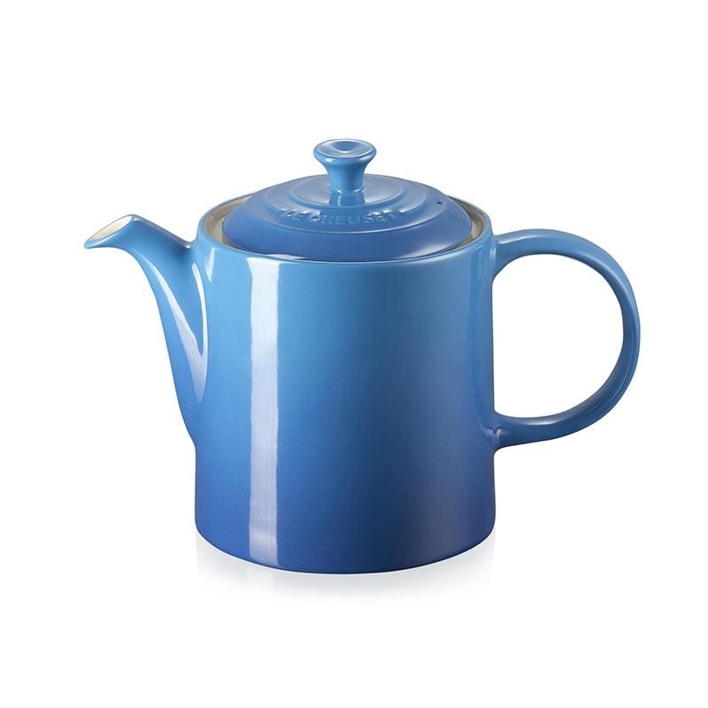 Le Creuset Stoneware Grand Teapot 1.3L Marseille Blue - Art of Living Cookshop (6591338512442)