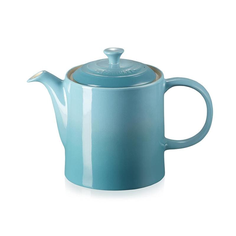 Le Creuset Stoneware Grand Teapot 1.3L Teal - Art of Living Cookshop (6591339921466)