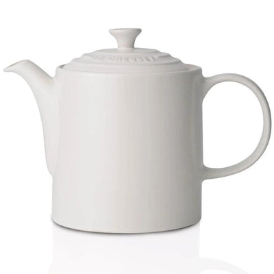 Le Creuset Stoneware Grand Teapot Cotton - Art of Living Cookshop (2382843117626)