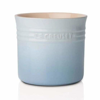 Le Creuset Stoneware Large Utensil Jar Coastal Blue - Art of Living Cookshop (2382834827322)