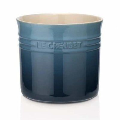 Le Creuset Stoneware Large Utensil Jar Marine - Art of Living Cookshop (2485626306618)