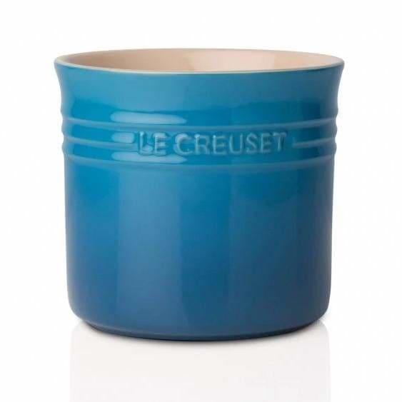 Le Creuset Stoneware Large Utensil Jar Marseille Blue - Art of Living Cookshop (2382835023930)