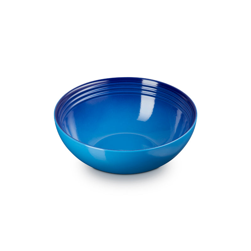 Le Creuset Stoneware Medium Serving Bowl 24cm Azure (7005447454778)