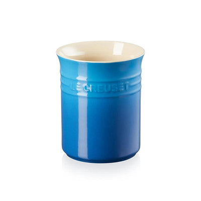 Le Creuset Stoneware Small Utensil Jar Marseille Blue - Art of Living Cookshop (6591339757626)