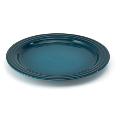 Le Creuset Stoneware Vancouver Dinner Plate 27cm Deep Teal - Art of Living Cookshop (4526182105146)