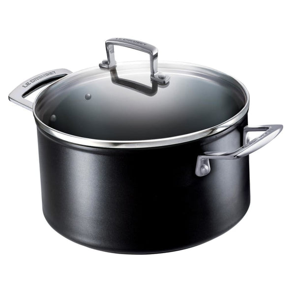 Le Creuset Toughened Non-Stick Deep Casserole with Glass Lid - Art of Living Cookshop (2462063820858)