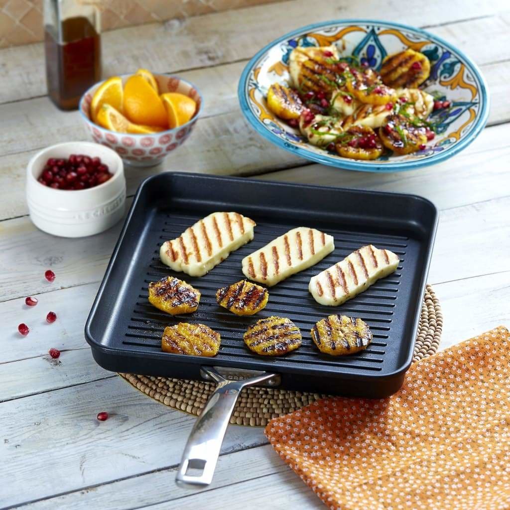 希少 Le Creuset 限定色　Square Grill Pan Le Creuset Toughened Non-Stick Ribbed Square Grill 28cm – Art of