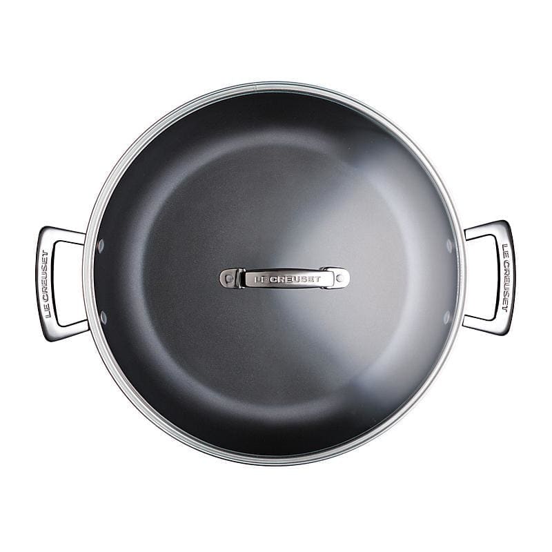 Le Creuset Toughened Non-Stick Shallow Casserole with Glass Lid - Art of Living Cookshop (2462060511290)